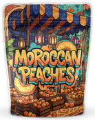 Moroccan Peaches Mylar Bags - DC Packaging Custom Cannabis Packaging