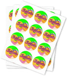 Jaffacito Strain Stickers