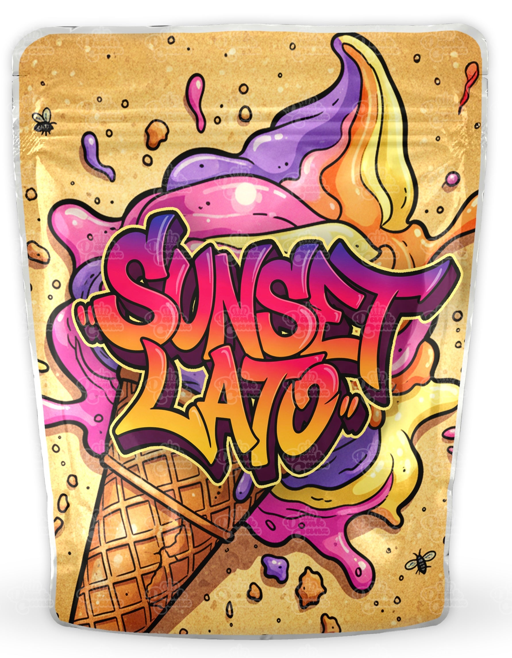 Sunset Lato Mylar Bags