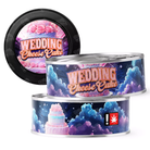 Wedding Cheese Cake 3.5g Self Seal Tins - DC Packaging Custom Cannabis Packaging