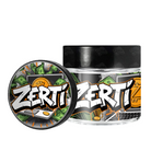Zerti 3.5g/60ml Glass Jars - Labelled - DC Packaging Custom Cannabis Packaging