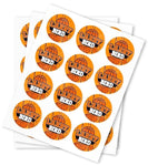 Larry Bird Strain Stickers