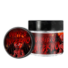 Dantes Inferno 3.5g/60ml Glass Jars - Labelled - DC Packaging Custom Cannabis Packaging