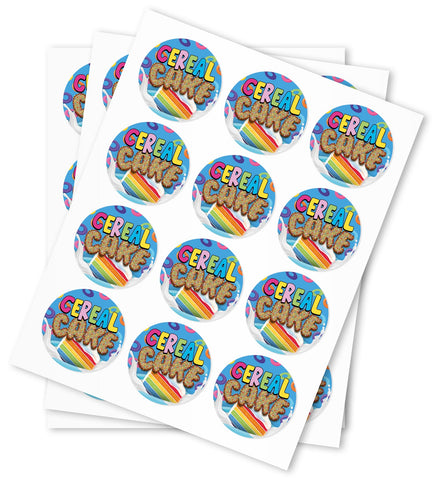 Cereal Cake Stickers