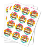 Cheesecake Z Strain Stickers - DC Packaging Custom Cannabis Packaging
