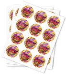 Sunset Lato Strain Stickers - DC Packaging Custom Cannabis Packaging