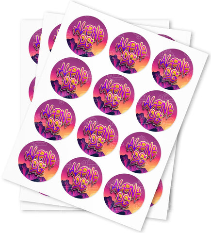 Alpine OG Strain Stickers
