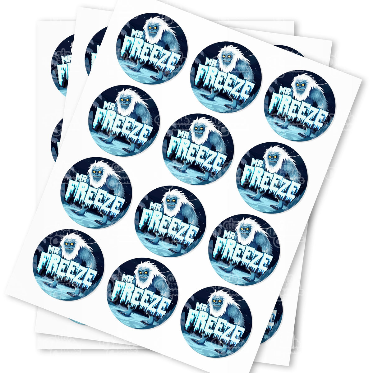 Mr Freeze Strain Stickers | Strain Labels