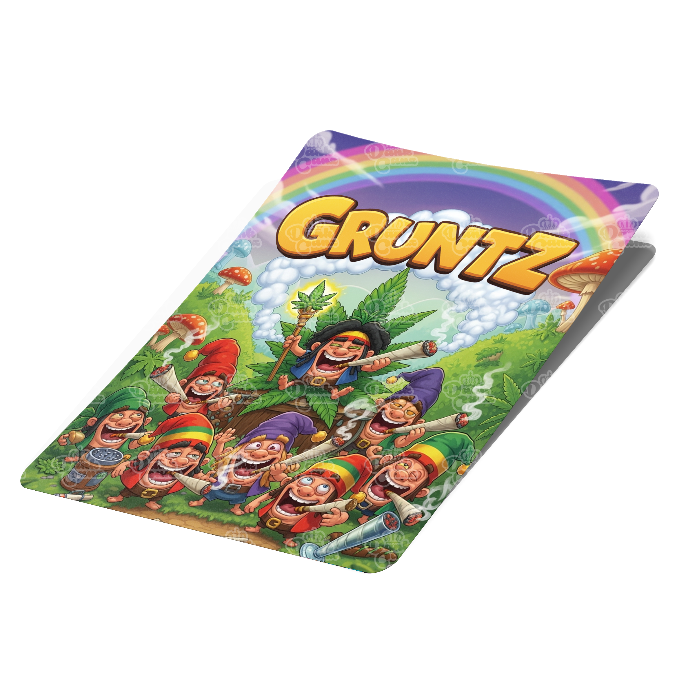 Gruntz Mylar Bag Labels - Labels only - DC Packaging Custom Cannabis Packaging