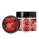 Jelly Roll 3.5g/60ml Glass Jars - Labelled - DC Packaging Custom Cannabis Packaging