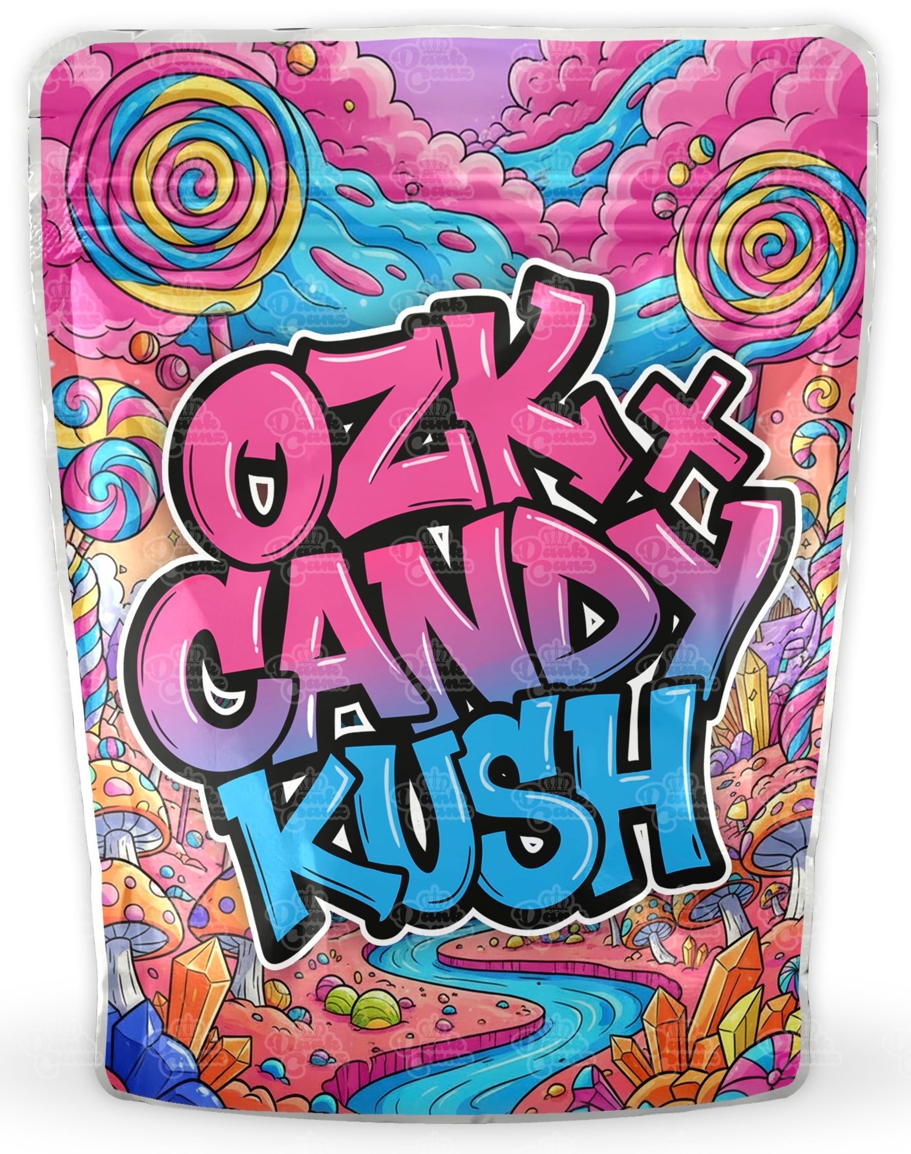 OZK x Candy Kush Mylar Bags