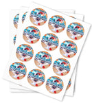 Sorbetto Strain Stickers