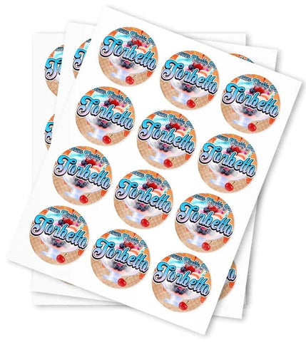 Sorbetto Strain Stickers