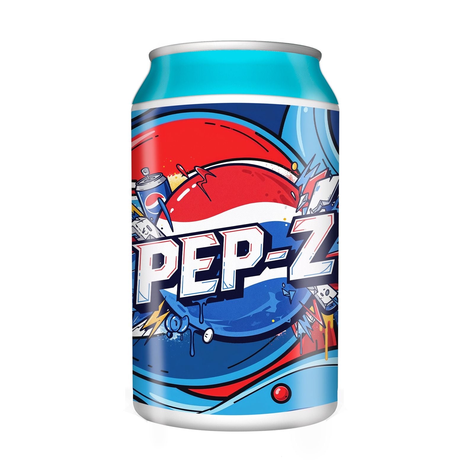 Pep-Z 3.5g Plastic Stash Cans - DC Packaging Custom Cannabis Packaging