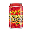 Strawberry Popperz 3.5g Plastic Soda Cans - DC Packaging Custom Cannabis Packaging