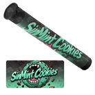 Sin Mint Cookies Pre Roll Tubes - Labelled - DC Packaging Custom Cannabis Packaging