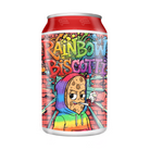 Rainbow Biscotti 3.5g Plastic Soda Cans - DC Packaging Custom Cannabis Packaging