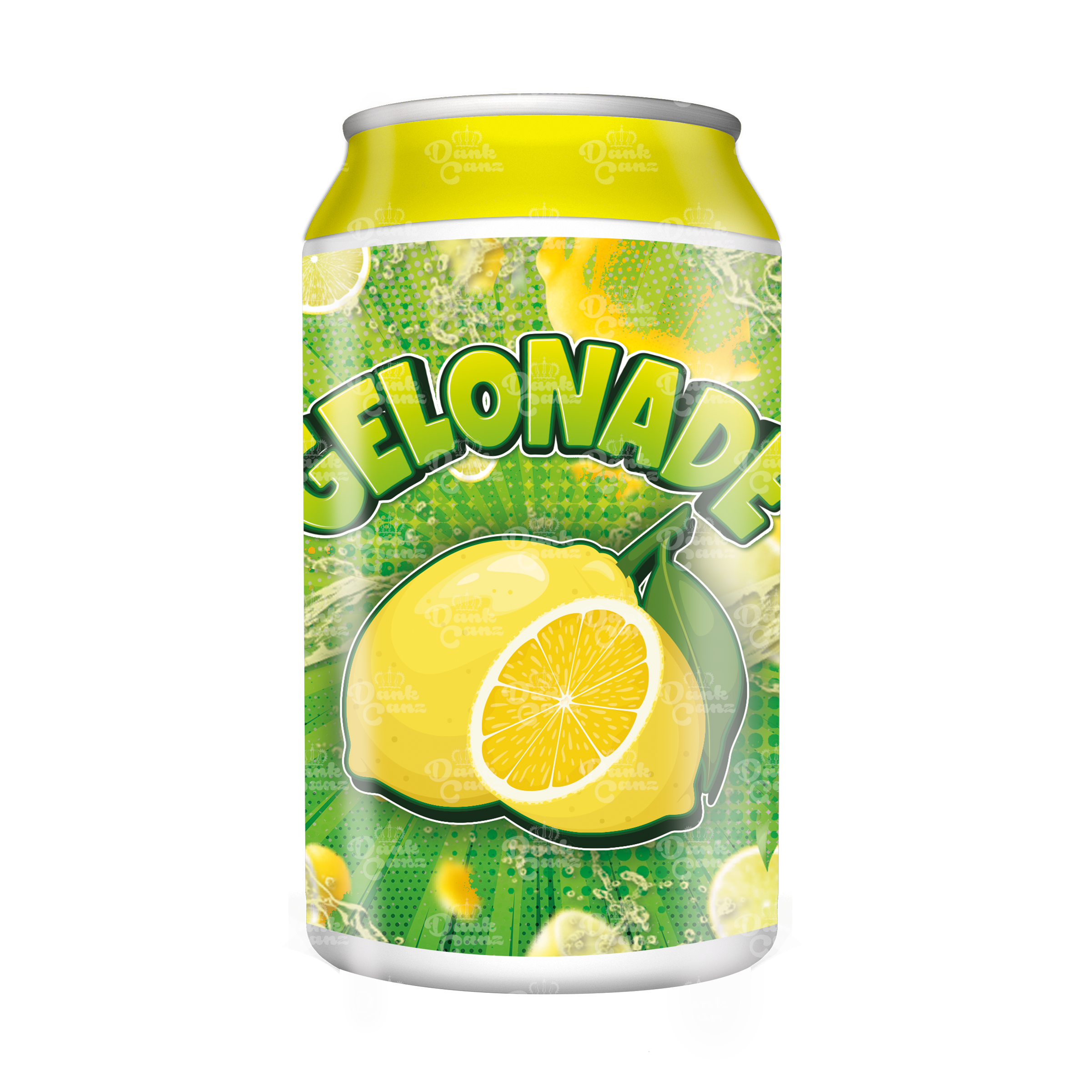 Gelonade 3.5g Plastic Soda Cans - DC Packaging Custom Cannabis Packaging