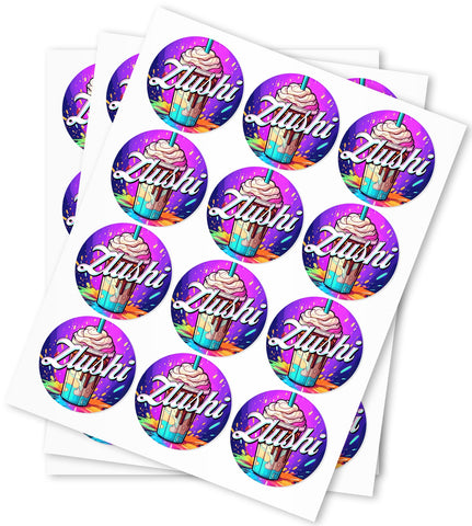 Zlushi Strain Stickers