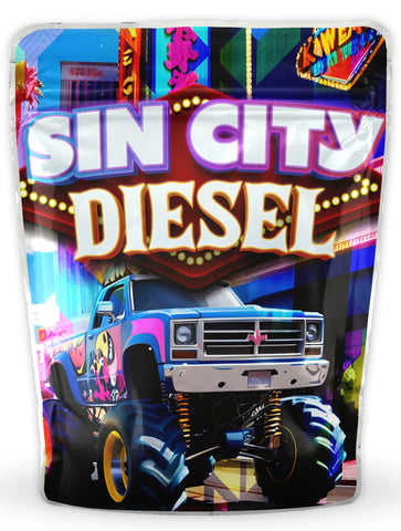Sin City Diesel Mylar Bags