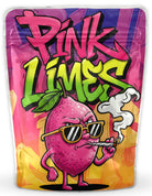 Pink Limes Mylar Bags - DC Packaging Custom Cannabis Packaging