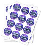 Blueberry Cake Batter Strain Stickers - DC Packaging Custom Cannabis Packaging