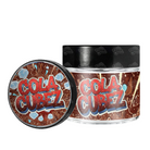 Cola Cubez 3.5g/60ml Glass Jars - Labelled - DC Packaging Custom Cannabis Packaging