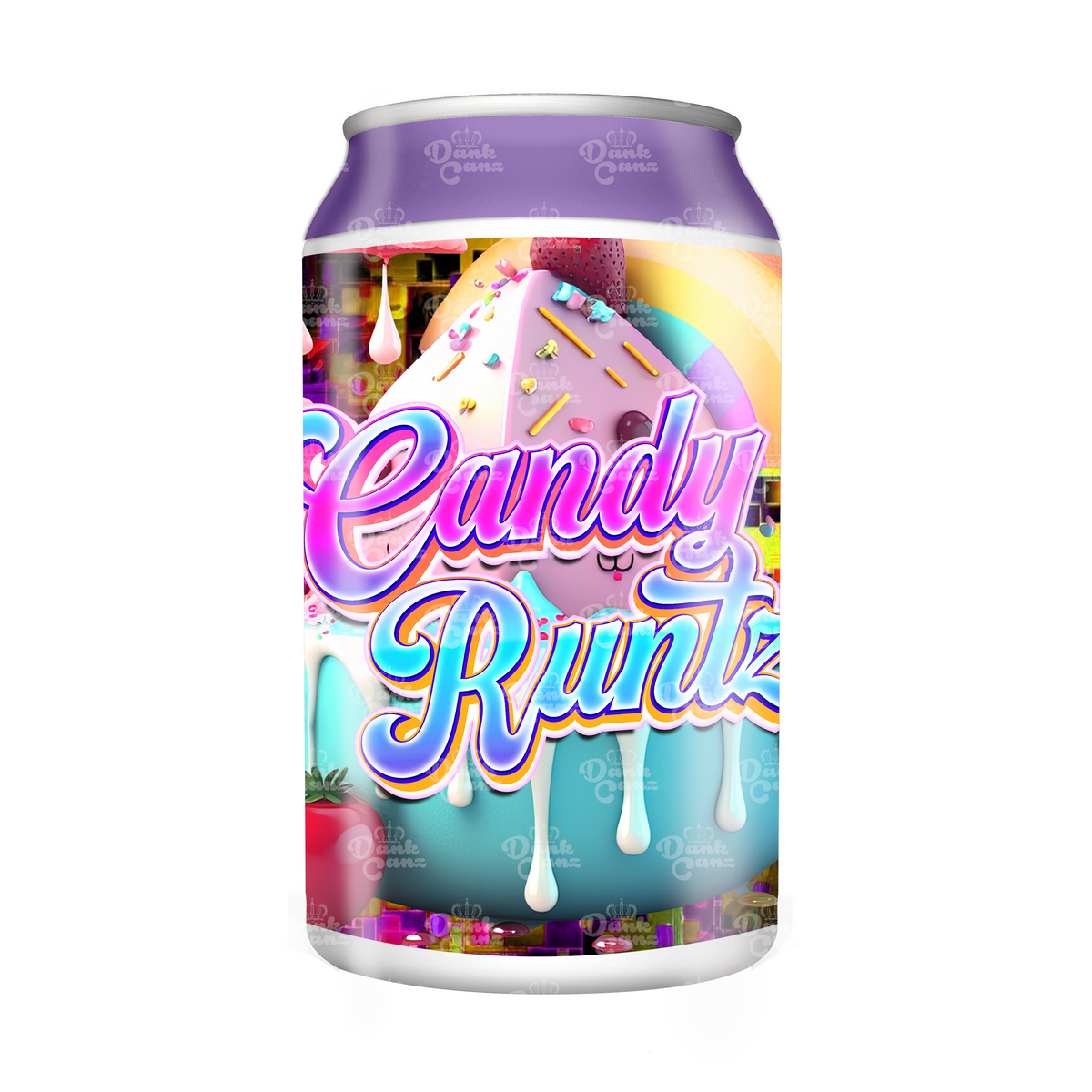 Candy Runtz Shake Candy Runtz 3.5g Cali Style Plastic Soda Cans | Cali Packaging