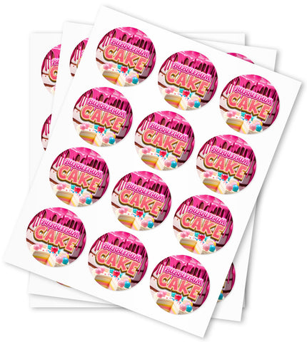 Bubblegum Cake Strain Sticker