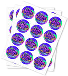 Grape Pie Strain Stickers - DC Packaging Custom Cannabis Packaging