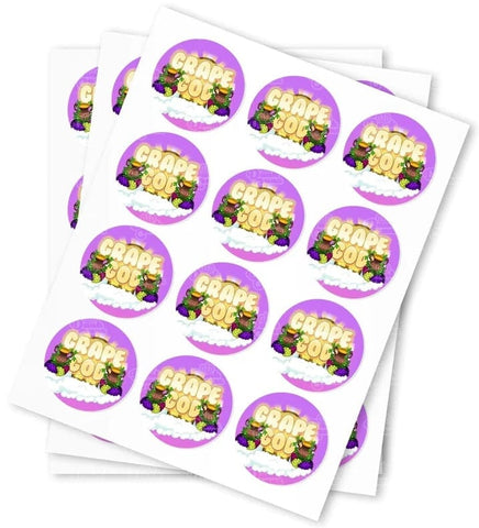 Grape God Stickers