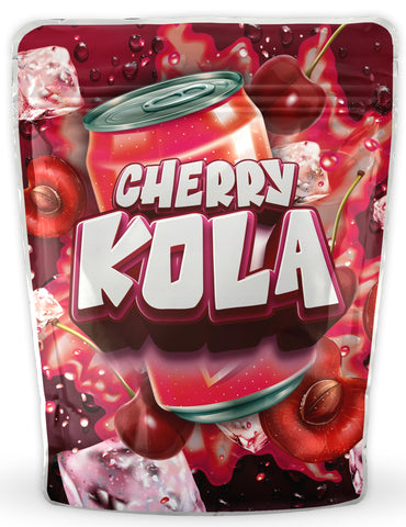 Cherry Kola Mylar Bags - DC Packaging Custom Cannabis Packaging