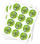 Wazabi Strain Stickers - DC Packaging Custom Cannabis Packaging
