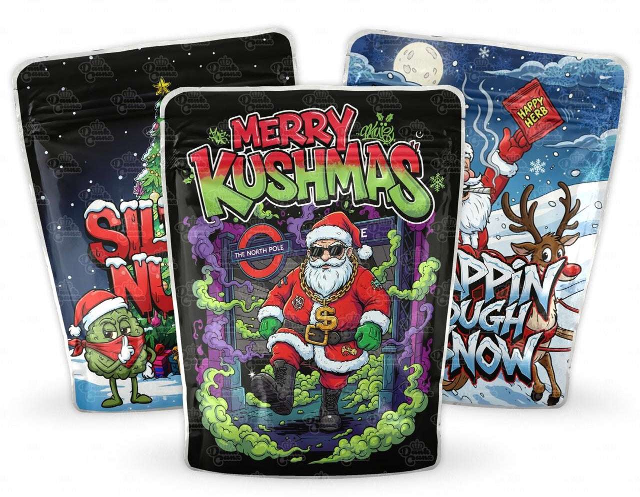 Christmas Mylar Bags