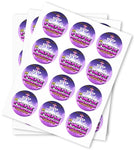 Purple Mountain Majesty Stickers