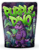 Purple Dino Mylar Bags - DC Packaging Custom Cannabis Packaging