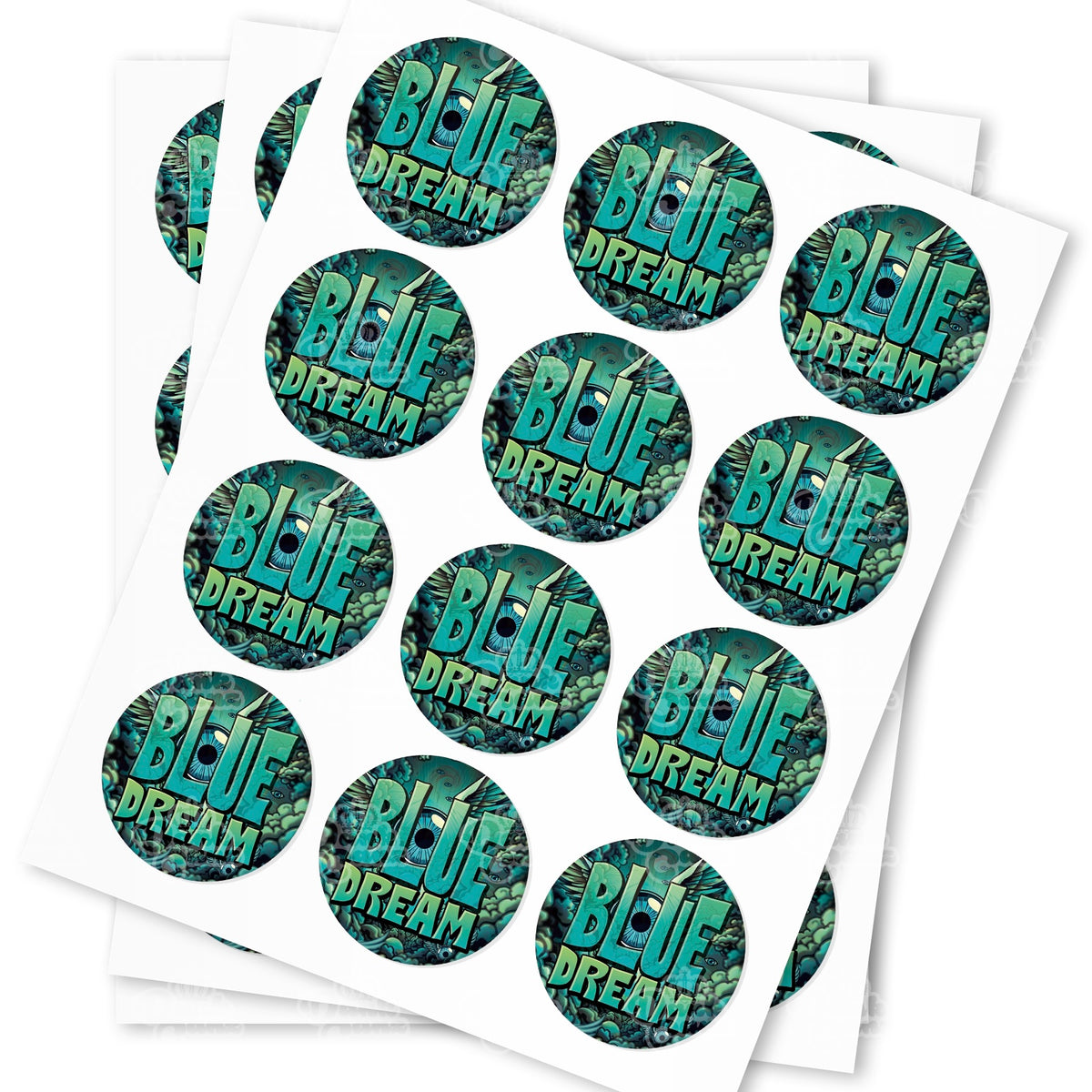 Blue Dream Strain Stickers