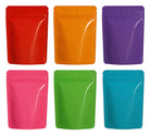 3.5G Colour Mylar Bags - Standard Zipper - DC Packaging Custom Cannabis Packaging