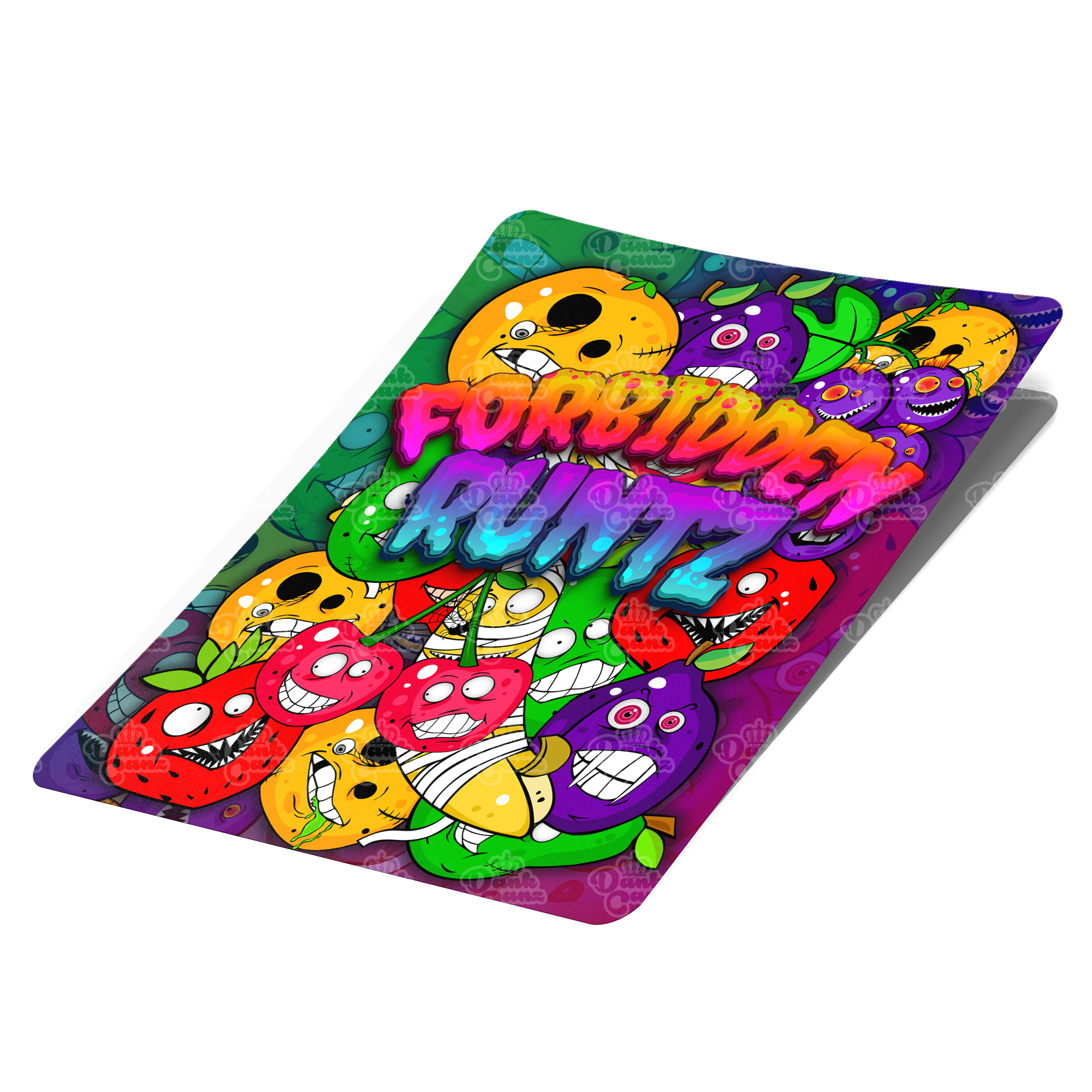 Forbidden Runtz Mylar Bag Labels - Labels only - DC Packaging Custom Cannabis Packaging