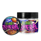 Planet Sherb 3.5g/60ml Glass Jars - Labelled - DC Packaging Custom Cannabis Packaging