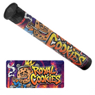 Royal Cookies Pre Roll Tubes - Labelled - DC Packaging Custom Cannabis Packaging