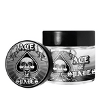 Ace of Spades 3.5g/60ml Tarros de vidrio - Pre etiquetado