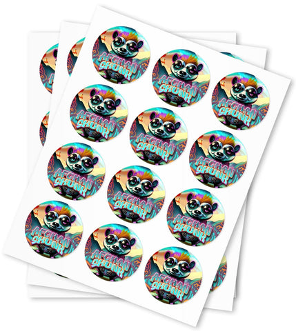 Afghan Skunk Strain Stickers