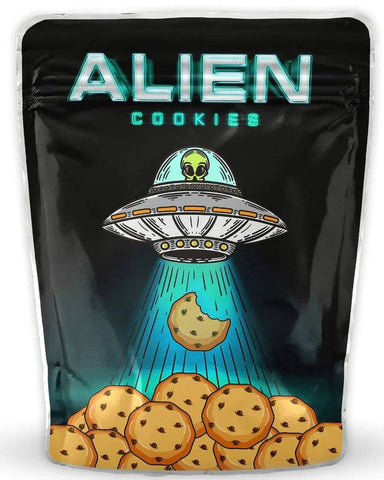 Alien Cookies Mylar-Taschen