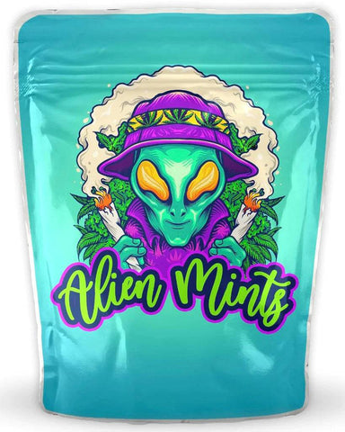 Alien Mints Mylar Bags