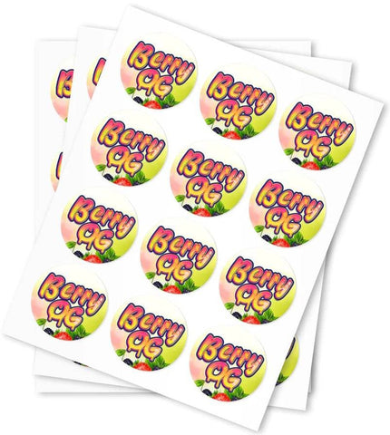 Berry OG Strain Stickers
