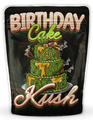 Birthday Cake Kush Mylar Bags