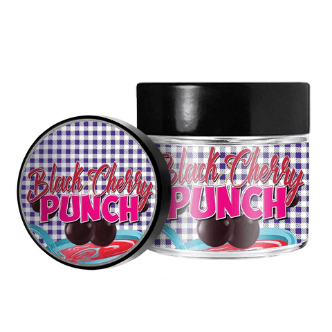 Black Cherry Punch 3,5 g/60 ml Glasgefäße – vorbeschriftet 