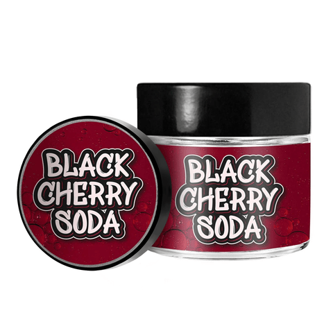 Black Cherry Soda 3,5 g/60 ml Glasgläser – vorbeschriftet 