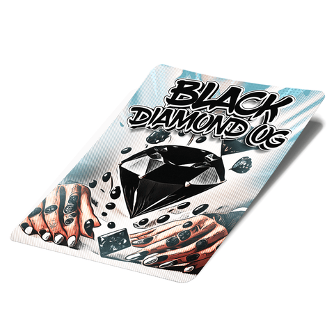 Black Diamond OG Mylar Bag Labels - Labels only
